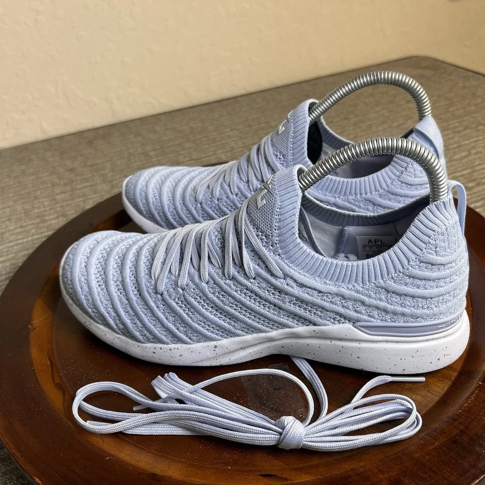 New Athletic Propulsion Labs APL TechLoom Wave Forged Blue/Ivory Men US 8‎ 200